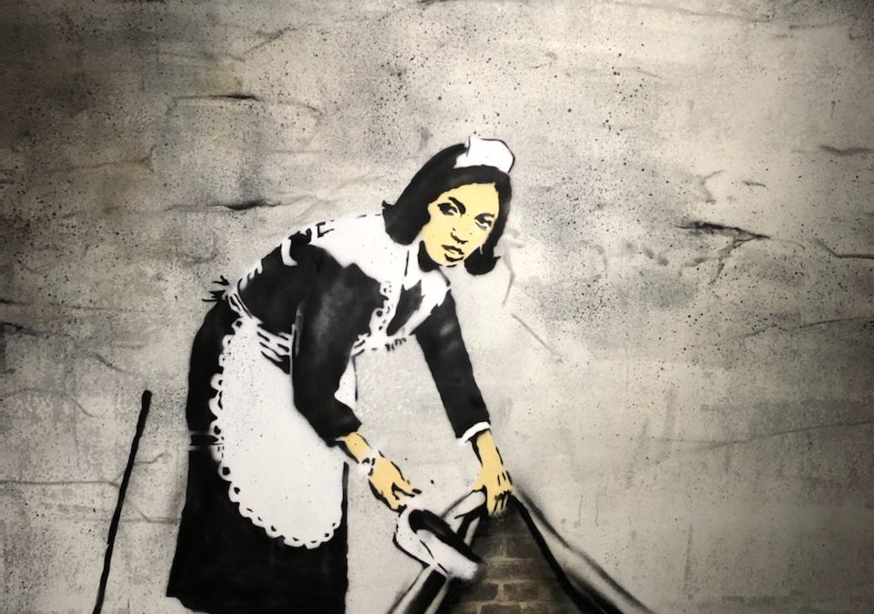 Trompe l’oeil, même Bansky y a pensé !