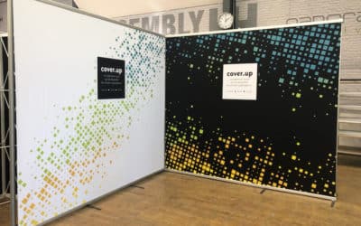 Cover up, le kakémono mural qui fait disparaître les cloisons organisateurs !