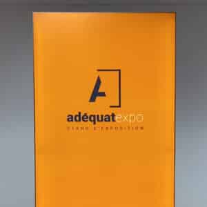 caisson lumineux lightbox led carre adequatexpo